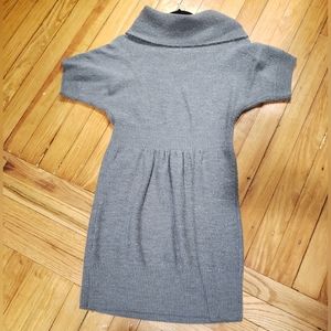 THE LOFT GREY SWEATER DRESS